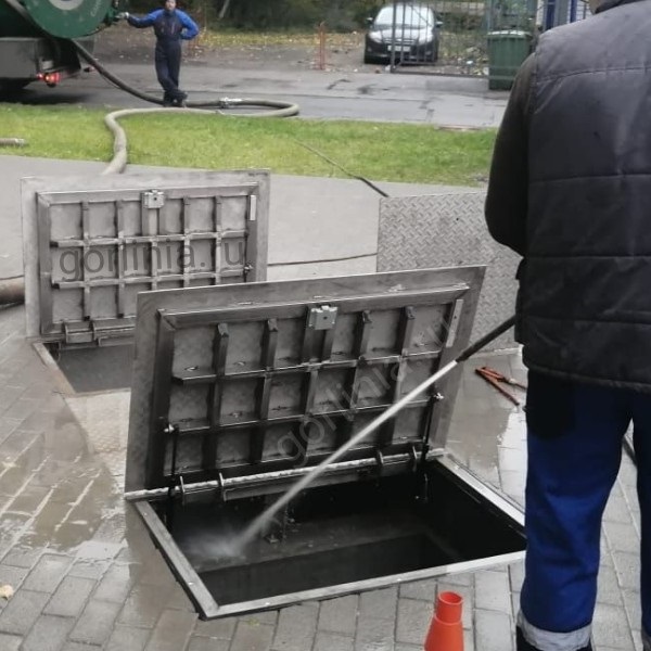 Люк очистных сооружений и насосных станций из нержавеющей стали