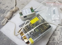 Низковольтный блок управления электропривода напольным люком в подвал