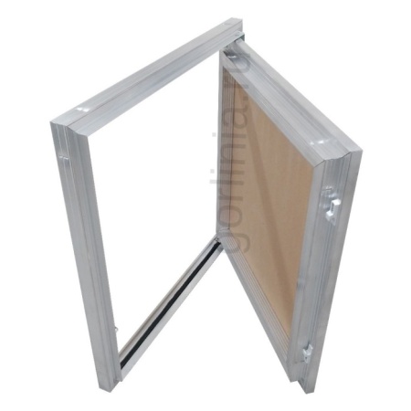 Люк под покраску Титан мини с усиленной рамой с нажимной дверцей