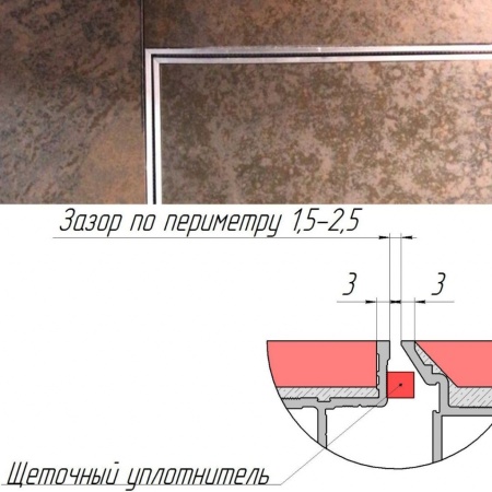 Техно под плитку 800*1800п